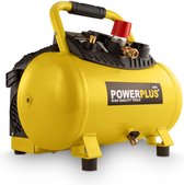 Powerplus POWX1723 Compressor - Luchtcompressor - 1100W - 10 bar - Olievrij - 12L tankinhoud