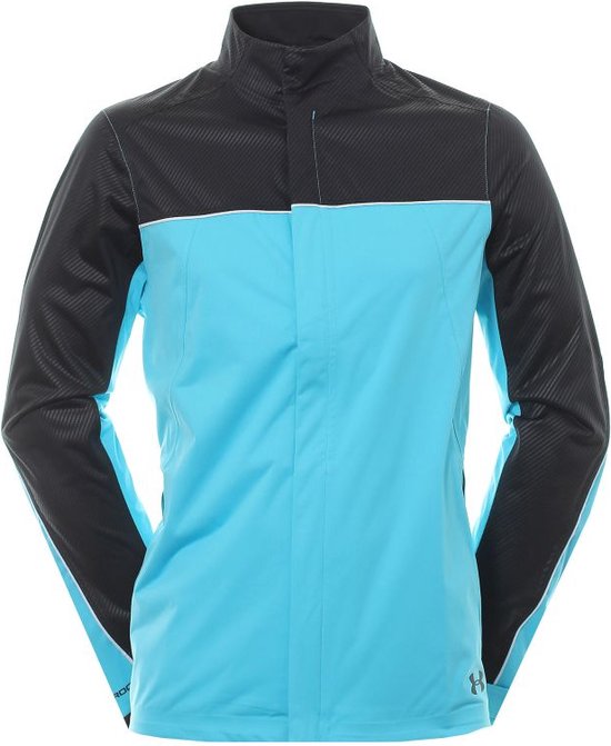 Under Armour Regenjas Zwart Turquiose