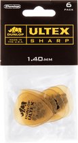 Jim Dunlop - Ultex Sharp - Plectrum - 1.40 mm - 6-pack