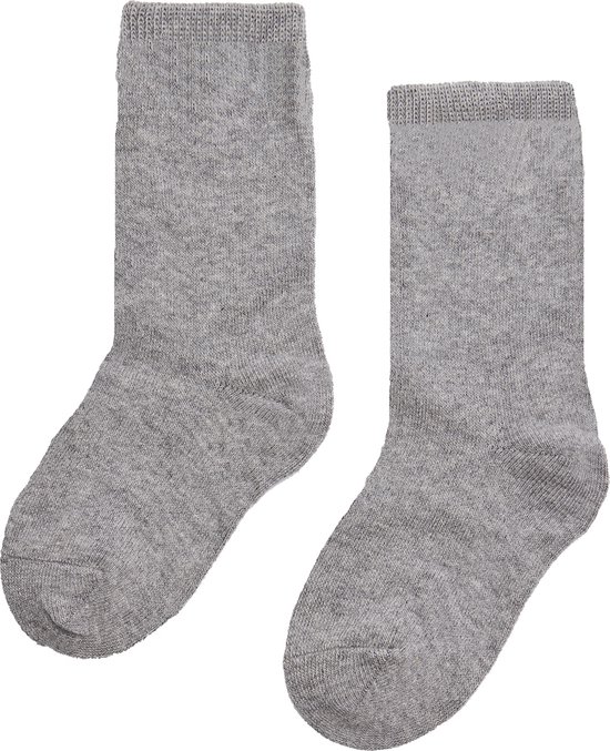 iN ControL 6pack effen sokken - Grey Melange - 27/30