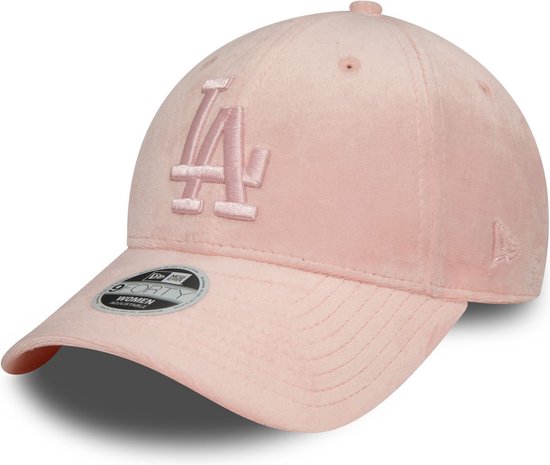 New Era 9Forty Women's Cap - VELOUR Los Angeles Dodgers Pink