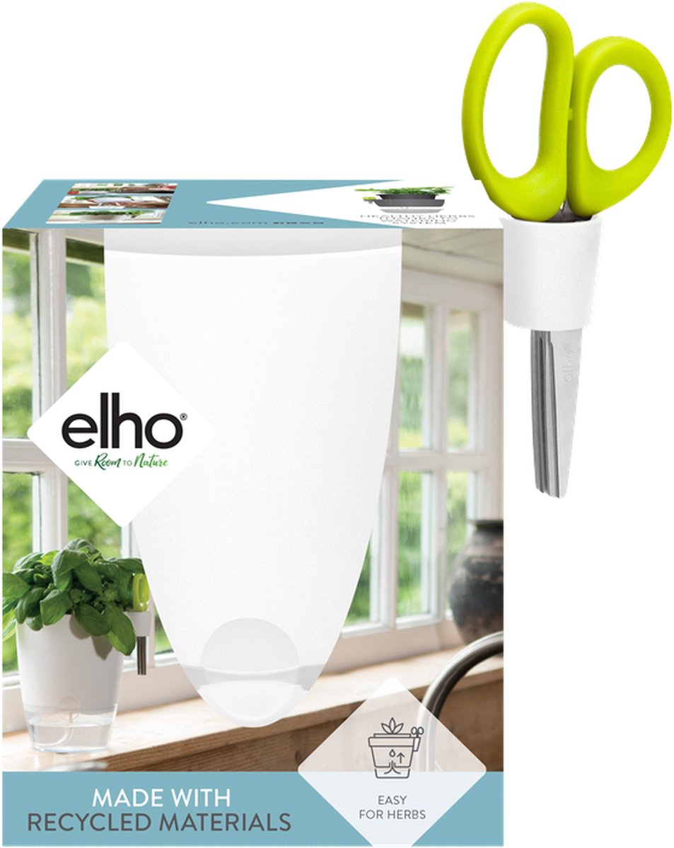 ELHO Kruidenpot Bouncy Basil groen 16,5 cm H 21 cm kopen