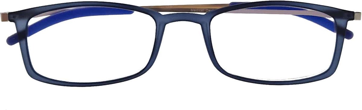 Read Eyewear CHAP04P Leesbril +1.00 - Petrol blue - Rechthoekig - Incl. aluminium hardcase