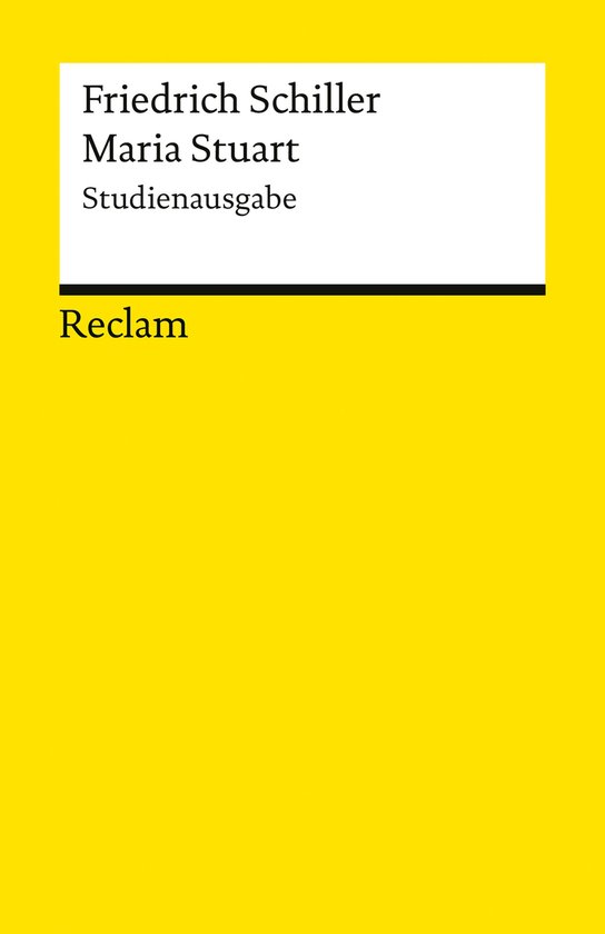 Reclams Universal-Bibliothek - Maria Stuart. Studienausgabe - cover