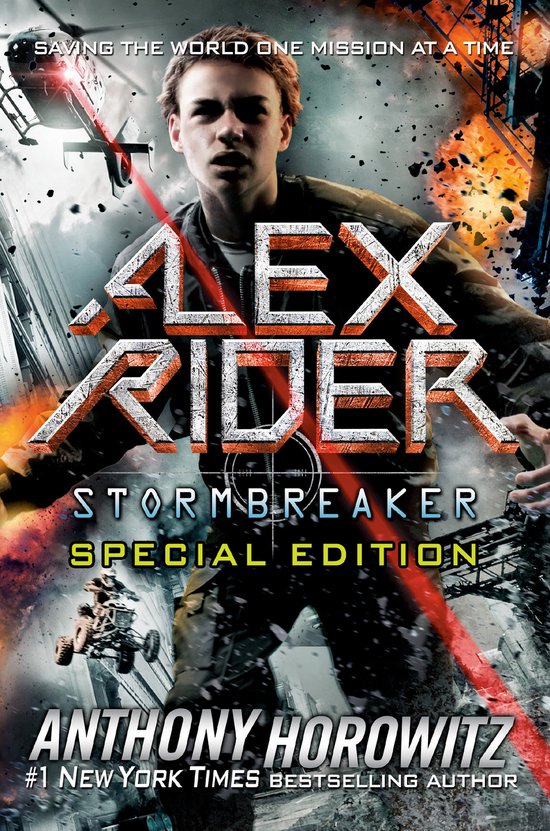 Alex Rider- Stormbreaker - cover