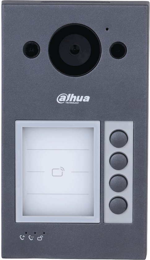 Dahua VTO3311Q-WP IP video intercom 1,2 en 4-knop buiten station ...