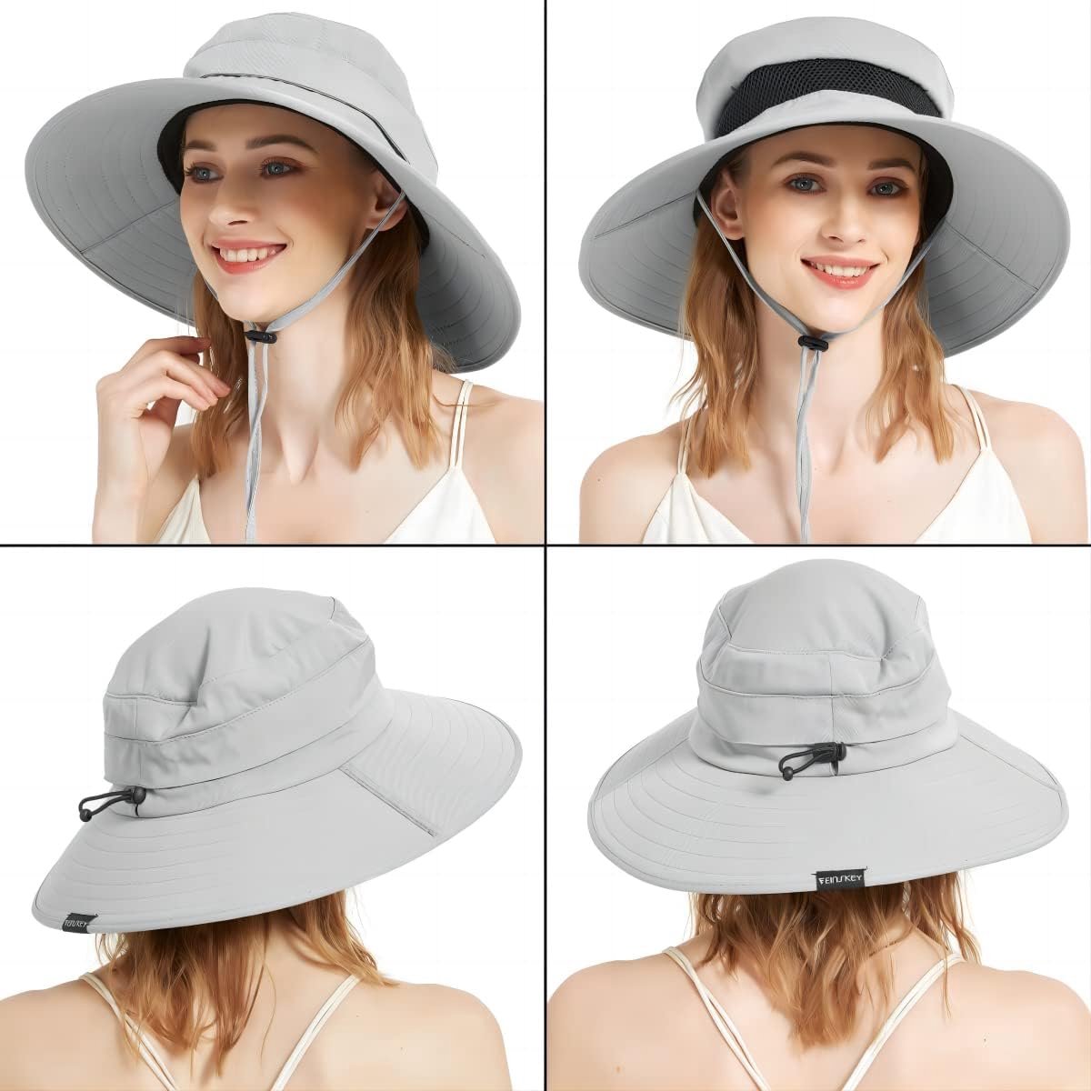 Chapeau Soleil Pliable Homme/Femme - Anti-UV, Étanche, Réglable