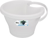 Elho Corsica Pot Gouttière 24 - Planteur pour Balcon & Extérieur - Ø 23.5 x H 15.0 cm - Blanc