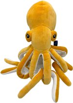 Octopus - Knuffel - Oranje - 40 cm - Pluche