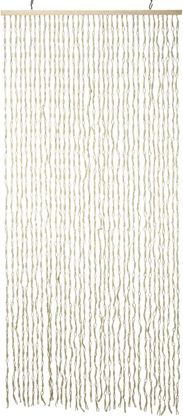 HAB & GUT Twister Deurgordijn Duidelijk 90x200 Cm - Hoge Dichtheid, Insectenwerend