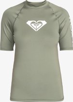 Roxy - Rashguard UV pour femme - Whole Hearted - Manches courtes - UPF50 - Vert Agave - taille XXL (44)