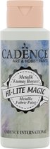 Cadence Hi Lite Magic Peinture textile métallisée 59 ml Blauw