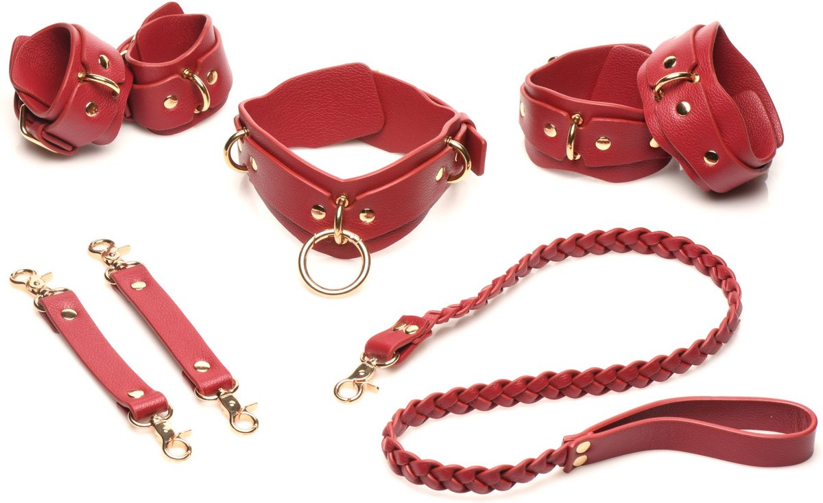 Goedkoopste XR Brands - Lover's Restraints Set - Rood