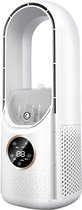 Mini Airco - Watergekoelde Spray Mist - Elektrische Ventilator - USB Oplaadbaar - Draagbaar - Draadloze Luchtbevochtiger - Ventilator - Duurzaam - Gemakkelijk Installeren - Luchtbevochtiger - Nevel - Mist - Wit