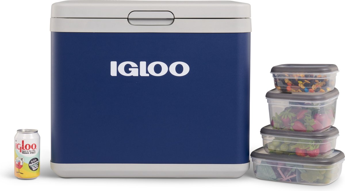 Bol.com Igloo - IH45 - Hybride Koelbox - 43 liter - kleur blauw - Alternatief voor de Mobicool MB40 aanbieding