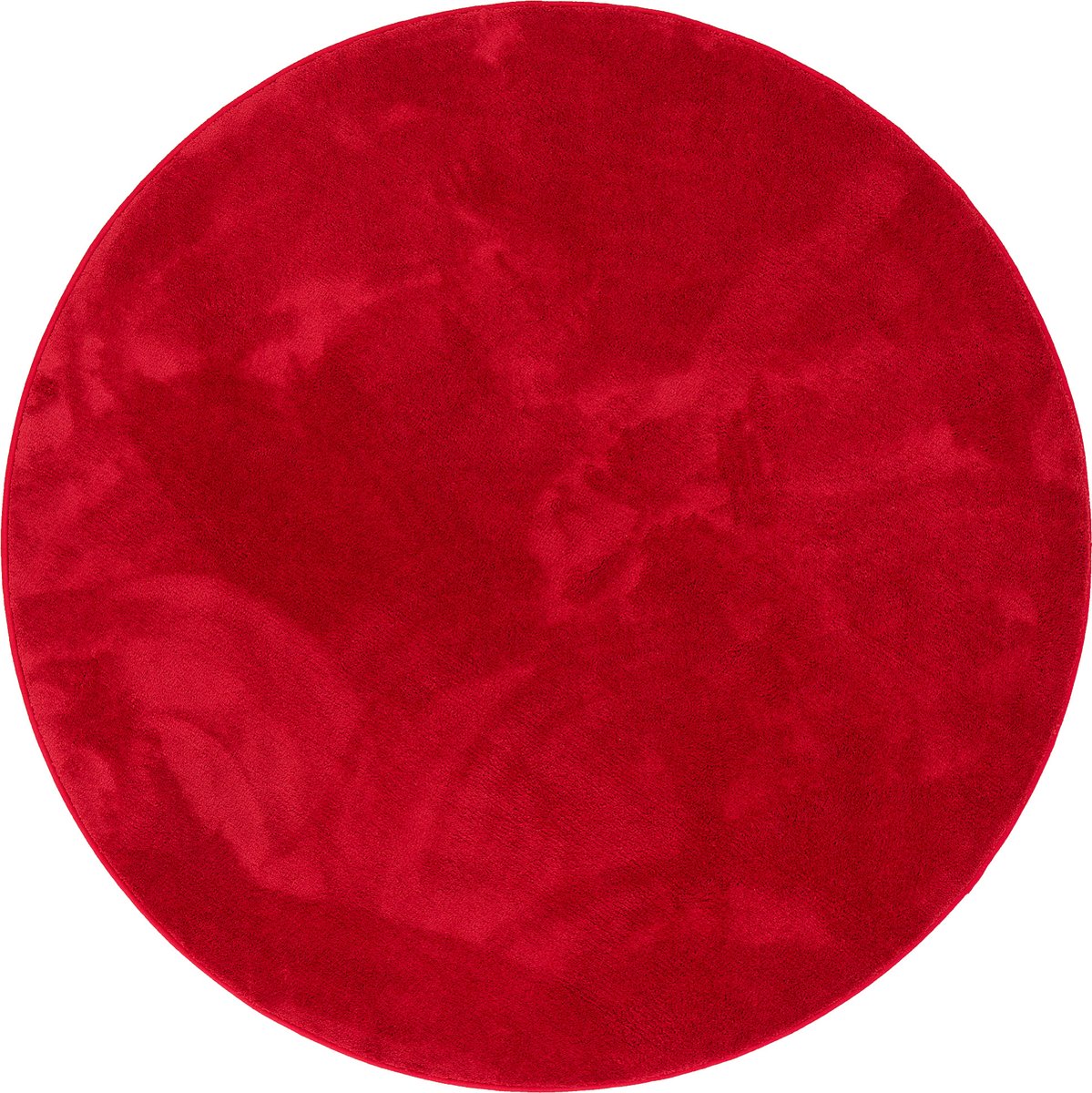 Snapstyle Luxe Superzacht Hoogpolig Langpolig Vloerkleed Deluxe Rond Rood