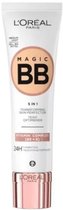 L’Oréal Paris Magic BB Cream - Verzorgende dagcrème en make-up in 1 Verrijkt met vitamine B5 en E - 03 Medium Light - 30ml
