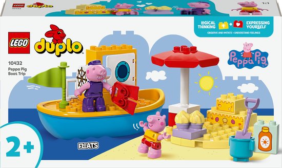 LEGO DUPLO Peppa Pig bootreis - 10432