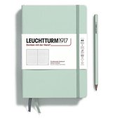 Leuchtturm1917 Cahier format A5 Medium Natural pointillés vert menthe
