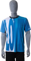 PUNTAZO Padel T-shirt Heren Sportshirt XXL blauw Korte mouw