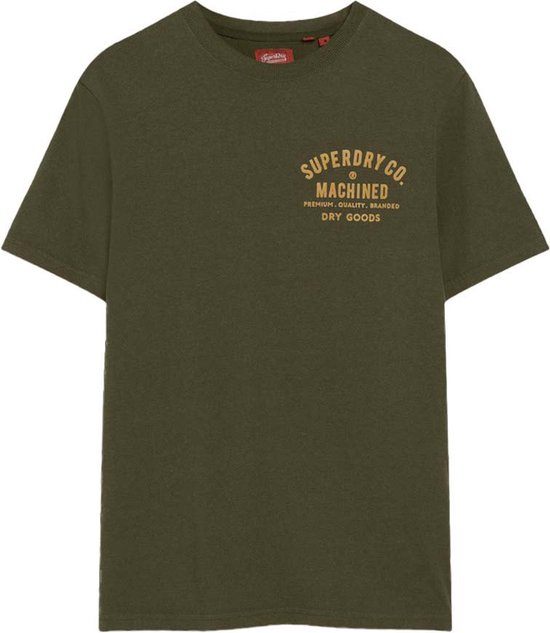 Superdry Workwear Flock Graphic T-shirt à manches courtes Vert M Homme