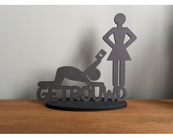 Huwelijkscadeau - Just married - Huwelijk cadeautje giftset - Huwelijk cadeautje orgineel - Trouwen cadeaus - Trouw geschenken