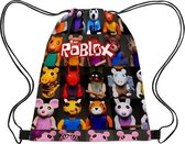 Roblox - XL Gymtas - ANIMALS - Rugzak - Groot - Rugtas - tas met trekkoord - 3D - Zwemtas - Roblox rugtas - Kindertas - Lunchtas - Schooltas