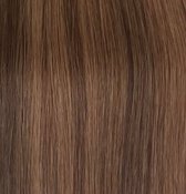 LUXEXTEND Weave Hair Extensions #P4/6A | Human hair Bruin | Human Hair Weave | 40 cm - 100 gram | Remy Sorted & Double Drawn | Haarstuk | Extensions Blond | Extensions Haar | Extensions Human Hair | Echt Haar | Weave Hair | Weft Haar | Haarverlenging