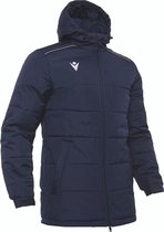 Macron Gyor Coachvest Kinderen - Marine | Maat: 11-12 Y