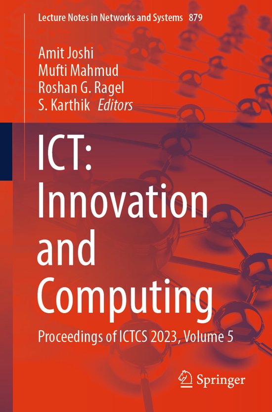 Lecture Notes in Networks and Systems879- ICT: Innovation an ... - cover