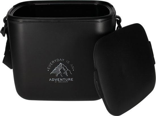 Norlander Koelbox Adventure - 5 Liter - Met draagriem - Polypropyleen - Zwart van Norlander — afbeelding 2