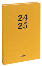 Brepols agenda 2024-2025 - STUDENT - RAINBOW - Weekoverzicht - Geel - 9 x 16 cm