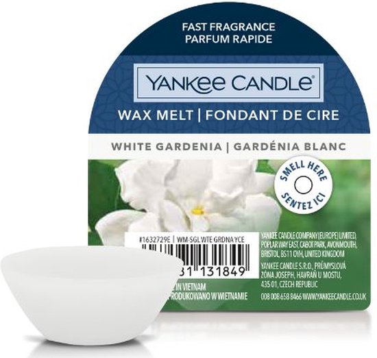 Yankee Candle - Gardénia White - Waxmelt - tarte