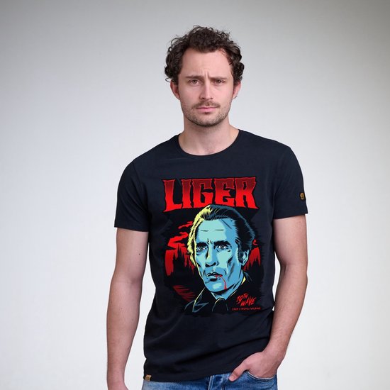 LIGER - Limited Edition van 360 stuks - Michiel Walrave - Vampire T-Shirt - Maat S