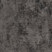 Ton sur ton behang Profhome 374256-GU vliesbehang licht gestructureerd tun sur ton glanzend zwart zilver 5,33 m2