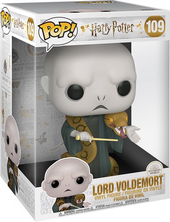 Pop! Harry Potter: Voldemort with Nagini 10 Inch FUNKO