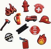 Crocs pins brandweer - crocs charms brandweer - crocs accessoires - brandweer