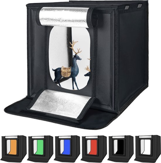 Puluz Portables Fotostudio, 40cm LED, Model: PU5040 (Gebraucht) in Niederglatt ZH für CHF 29.9