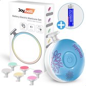 Joybelli® Elektrische Nagelvijl - Elektrische Nagelvijl Baby - Baby Nagelvijl - Baby Nagelknipper - Manicureset baby - Blauw