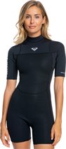 Roxy Dames Prologue 2mm Rug Ritssluiting Shorty Wetsuit ERJW50303