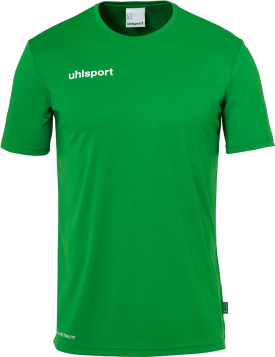 Uhlsport Essential Functioneel T-Shirt Heren - Groen / Wit | Maat: L