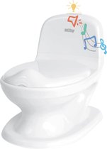 My Real Potty - Kinderpotje met doorspoelgeluid - Toilettrainer voor kinderen - Met echt geluid en inclusief batterijen - Toilet Wit - 18+ maanden