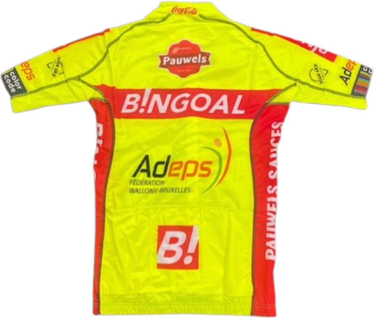 Bingoal-Wallonie Bruxelles Vermarc Trui Korte Mouw PR.R Maat M