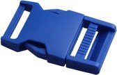 Kliksluiting - clipsluiting - blauw - 30mm - bandbreedte