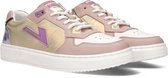 Vingino Lilly Low Lage sneakers - Leren Sneaker - Meisjes - Goud - Maat 39