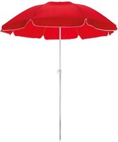 Parasol de plage Ø150cm Rouge