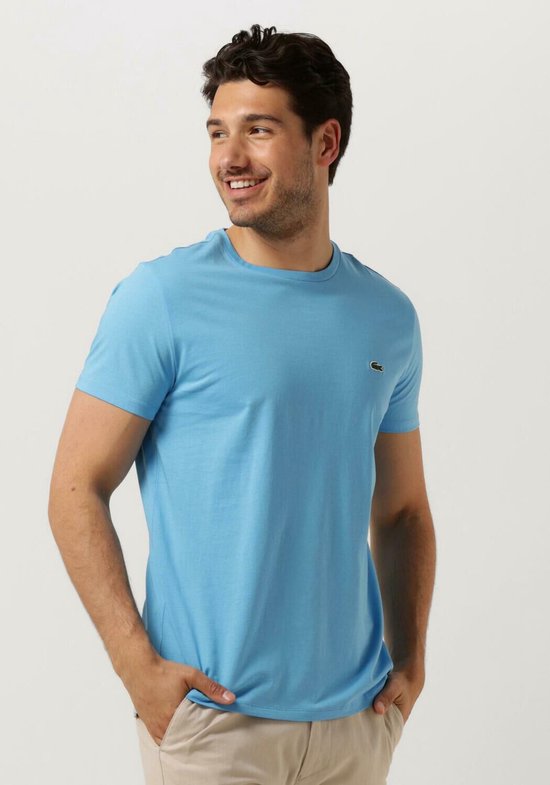 Lacoste 1ht1 Men's Tee-shirt Polo's & T-shirts Heren - Polo shirt - Blauw - Maat XXL