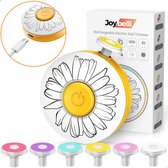Joybelli® Oplaadbare Elektrische Nagelvijl - Elektrische Nagelvijl Baby - USB Oplaadbaar - Baby Nagelvijl - Baby Nagelknipper - Manicureset baby - geel