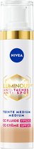 Bol.com NIVEA Cellular LUMINOUS630 CC Fluid Cream met SPF 30 - Medium - Anti-Pigmentvlekken Crème - Gezichtscreme - 40ml aanbieding