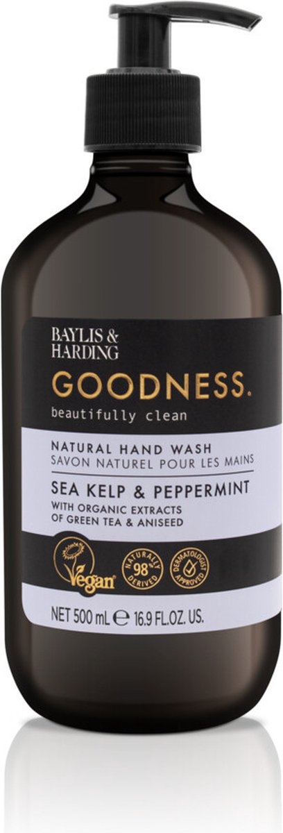 Goedkoopste Baylis & Harding Goodness Hand Wash Sea Kelp & Peppermint 500 ml